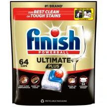 TRAUKU MAZGĀŠANAS TABLETES FINISH ULTIMATE PLUS 1 FRESH 64GAB.