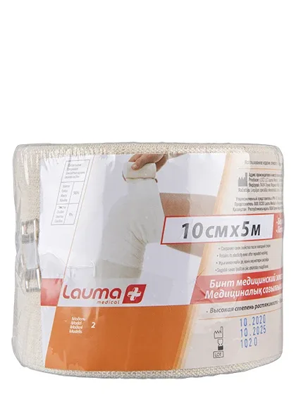 Lauma Medical elastīgā saite 10 cm X 5,0 m, 1 gb.
