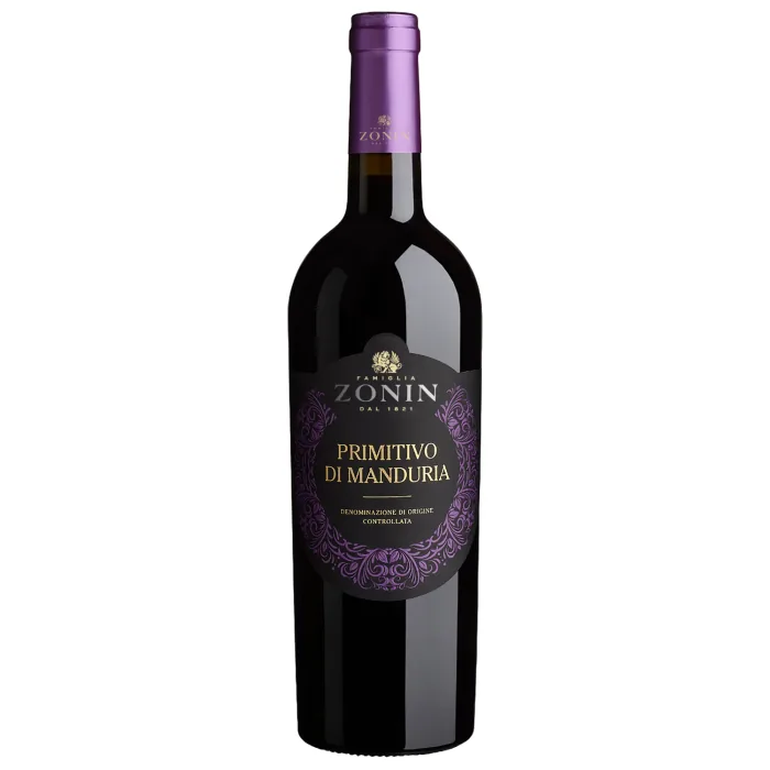 Sarkanvīns Zonin Primitivo di Manduria DOC 14,5% 0,75 l