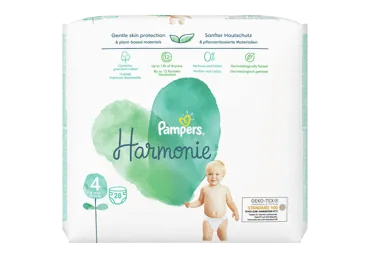 AUTIŅBIKSĪTES PAMPERS HARMONIE S4 9-14KG 28GAB.
