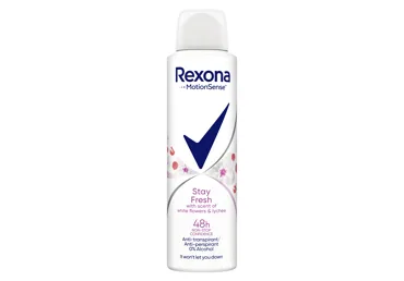 IZSMIDZINĀMS DEZODORANTS REXONA WHITE FLOWERS SIEVIETĒM 150ML
