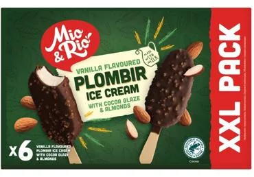 SALDĒJUMS AR VANIĻAS GARŠU KAKAO GLAZŪRĀ MIO&RIO 6X73G
