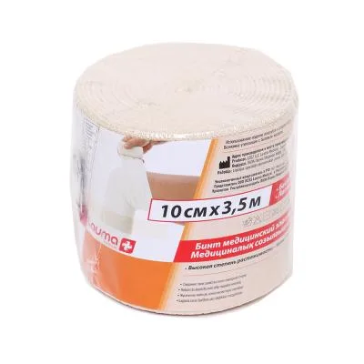 Lauma Medical elastīgā medicīniskā saite austa 10 cm X 3,5 m