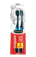 COLGATE 360 BLACK MEDIUM ZOBU BIRSTES, 2GAB.