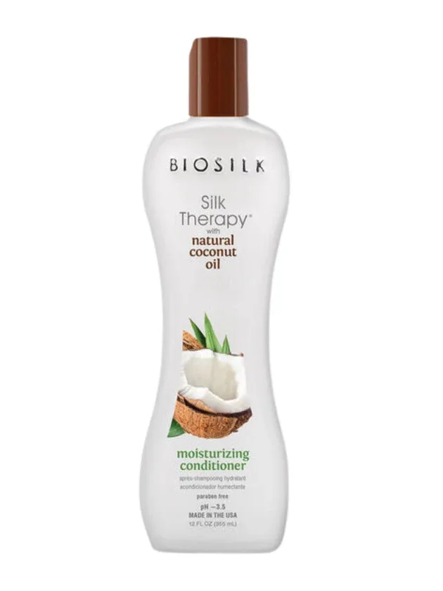Кондиционер BioSilk Silk Therapy с натуральным кокосовым маслом, 355 мл