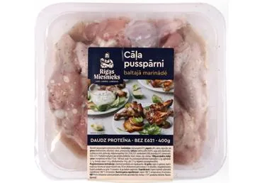 CĀĻA PUSSPĀRNI BALTAJĀ MARINĀDĒ RM 400G
