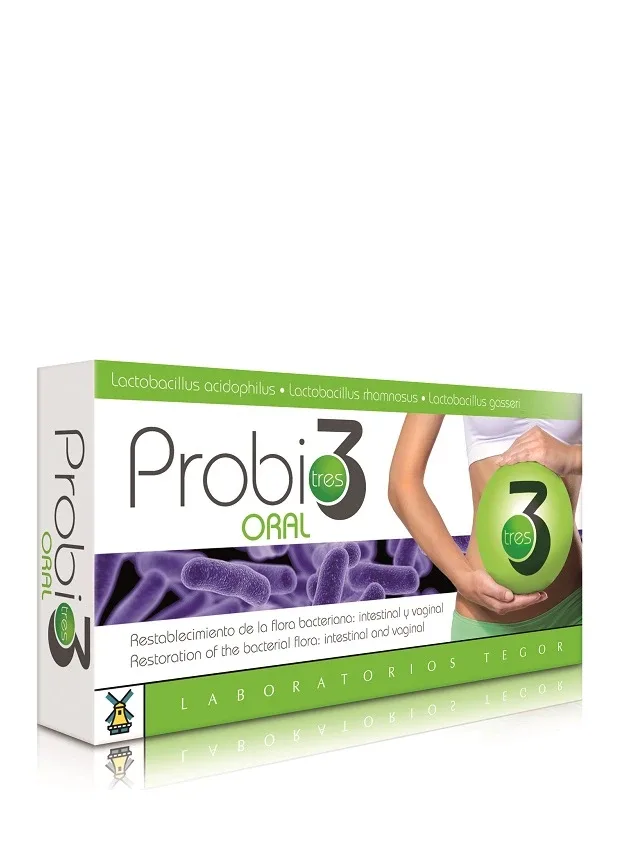 Tegor probio TRES3 oral, 40 kapsulas