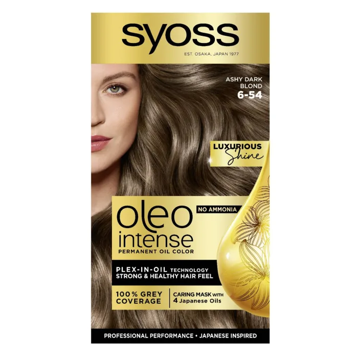 MATU KRĀSA SYOSS OLEO INTENSE 6-54 PELNU TUMŠI BLONDS