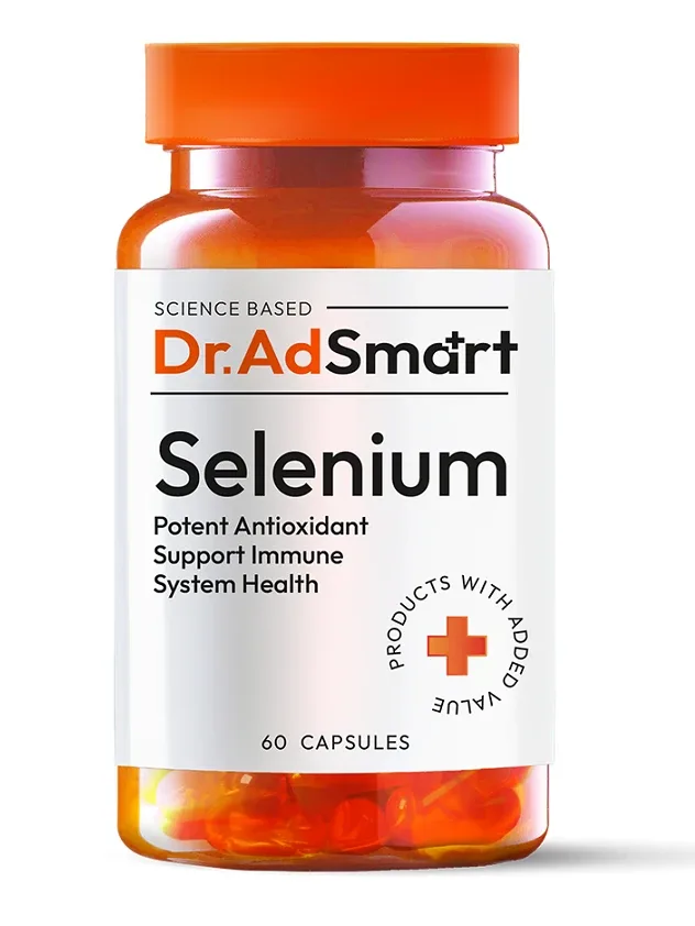 Dr. Ad Smart Selenium kapsulas, 60 gb.