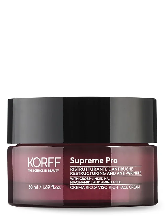 Korff Supreme Pro Rich pretgrumbu sejas krēms, 50 ml