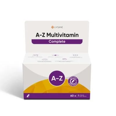 Livsane A-Z multivitamīni tabletes N60