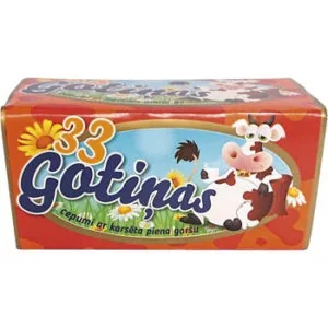 CEPUMI 33 GOTIŅAS AR KARS.PIEN.GARŠU 180G