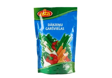 UNIVERSĀLĀ GARŠVIELA AR DĀRZEŅIEM ASTA 200G