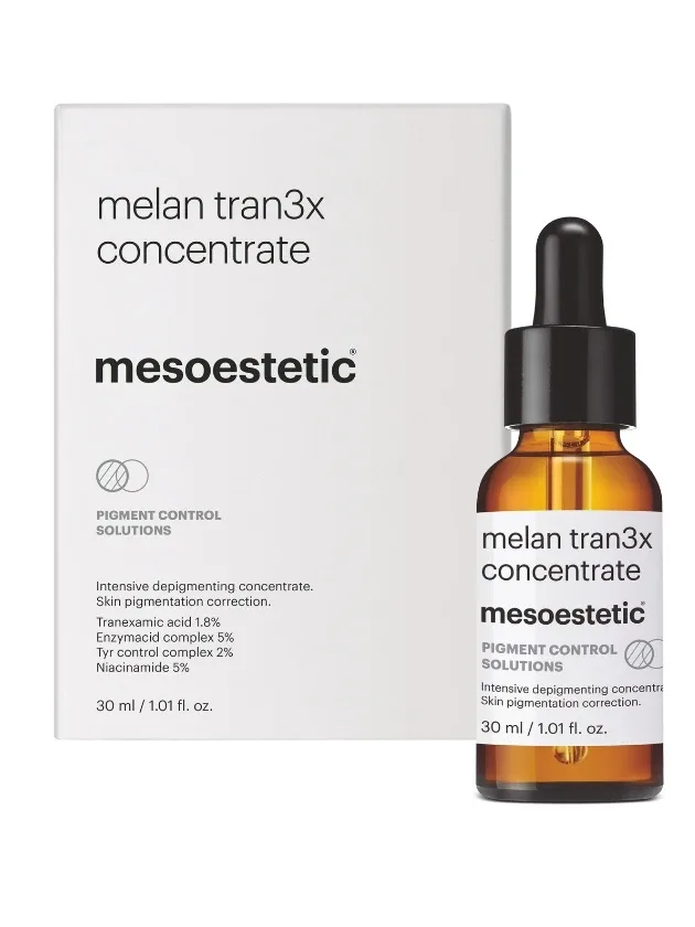 Mesoestetic Melan TRAN3X depigmentējošs koncentrāts, 30 ml