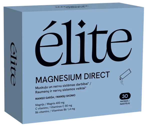 Elite Magnesium Direct paciņas, 30 gab.