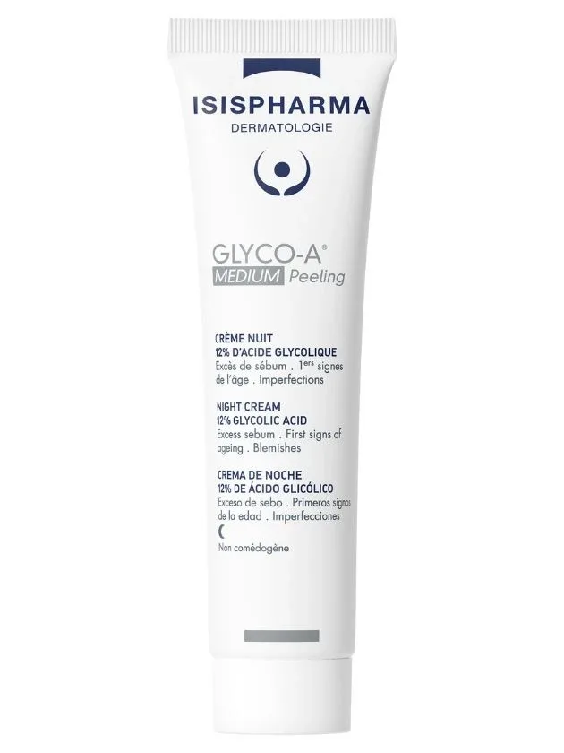 Isispharma Glyco-A Medium vidējs pīlinga krēms, 30 ml