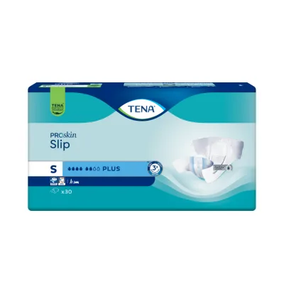 Подгузники-трусики TENA Slip Plus, размер S, 30 шт.