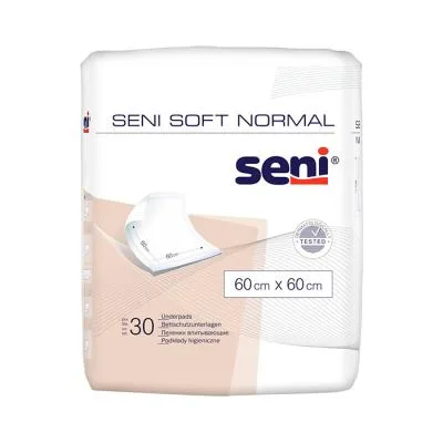 Seni Soft Normal absorbējošie paladziņi 60 x 60 cm N30