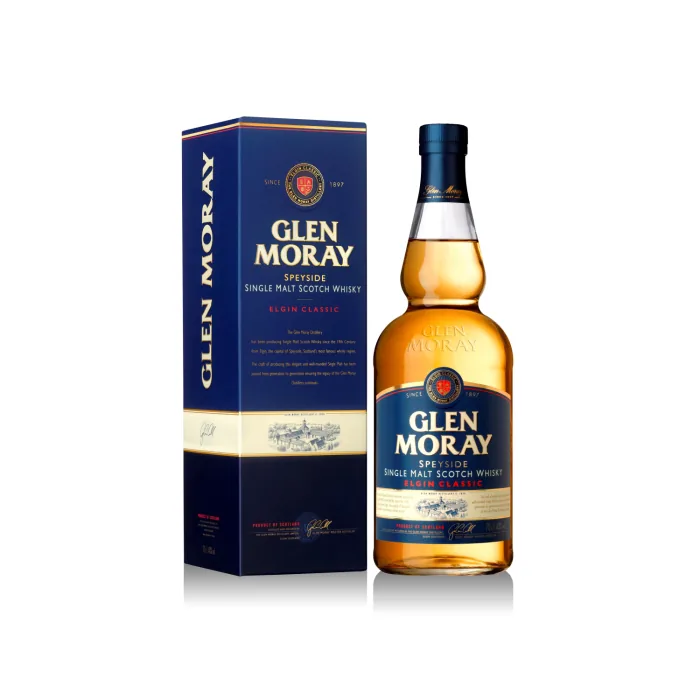 Viskijs Glen Moray Classic 40% 0,7 l