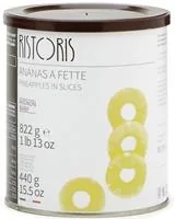 ANANASI KONSERVĒTI MINI ŠĶĒLĪTĒS RISTORIS, 850G/467G