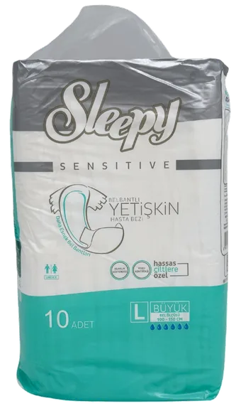Sleepy Sensitive Adult L autiņbiksītes, 10 gab.