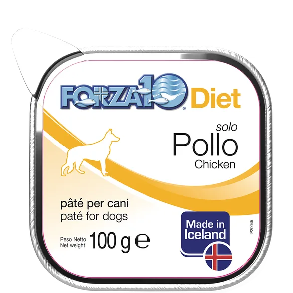 FORZA10 Solo Diet vista, suņiem pastēte, 100 g