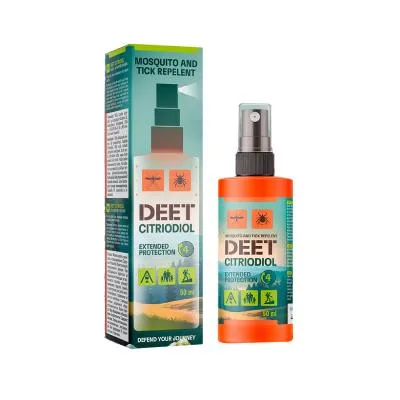 Deet + Citriodiol līdzeklis pret odiem un ērcēm 50 ml