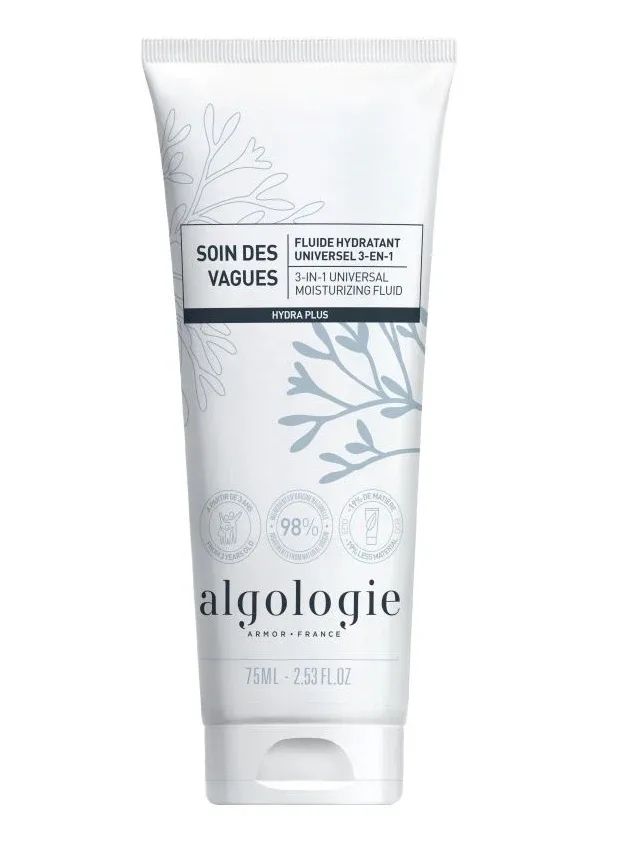 Algologie Hydra Plus universāls mitrinošais fluīds ar trīs veidu iedarbību, 75 ml
