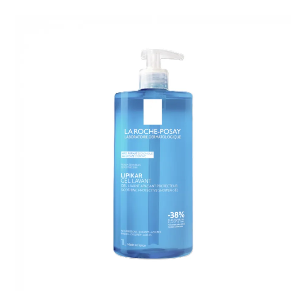 LA ROCHE-POSAY LIPIKAR GEL LAVANT DUŠAS ŽELEJA, 1000ML