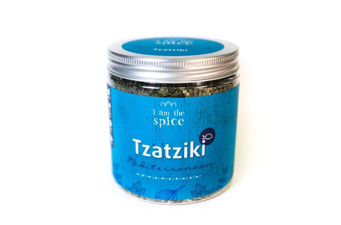 GARŠVIELU MAISĪJUMS I AM THE SPICE TZATZIKI, BEZ SĀLS, 220G