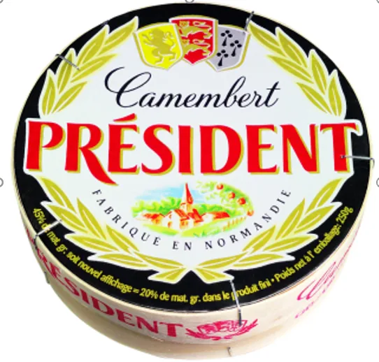 SIERS CAMEMBERT DE NORMANDIE PRESIDENT,  250G