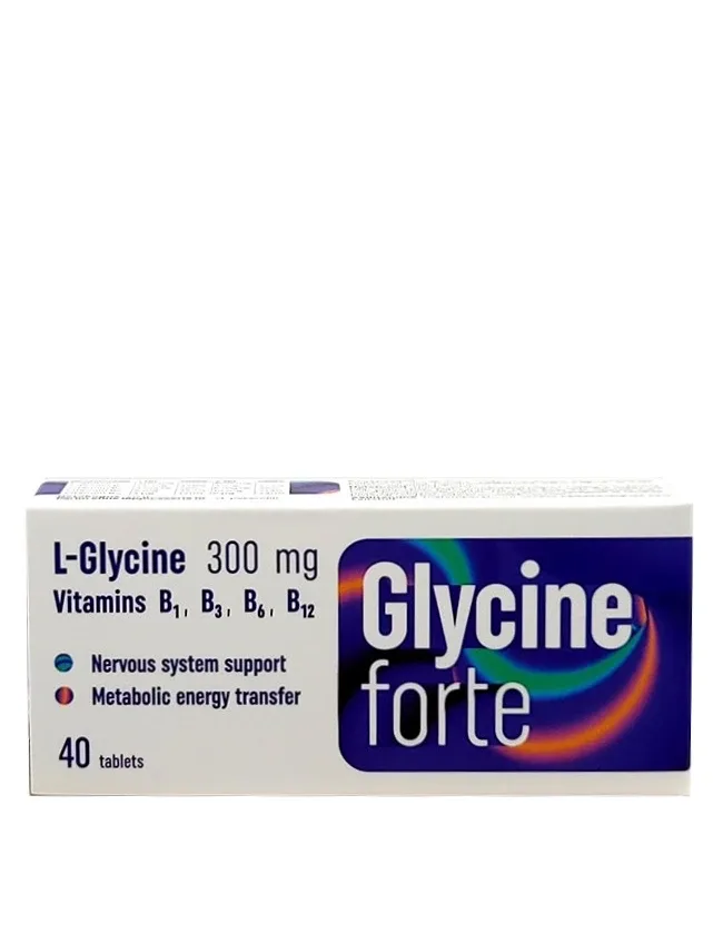 Glycine forte, 40 tabletes