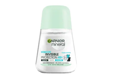 DEZODORANTS GARNIER MINERAL BWC CLEAN COTTON RULLĪTIS SIEVIETĒM 50ML