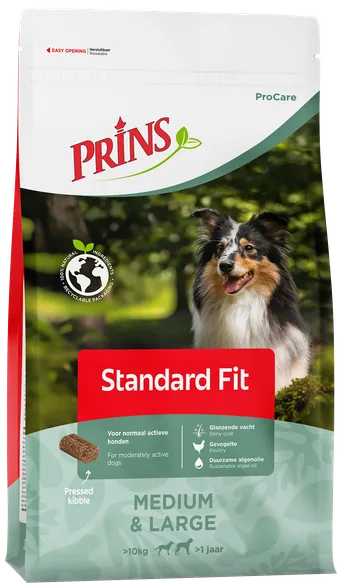 Prins Procare Standard Fit sausā barība, 20 kg