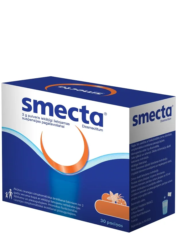 Smecta pulveris, 30 paciņas