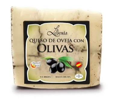 CIETAIS SIERS LA LEYENDA, AR OLĪVĀM, NO AITAS PIENA, 5 MĒN., 150G