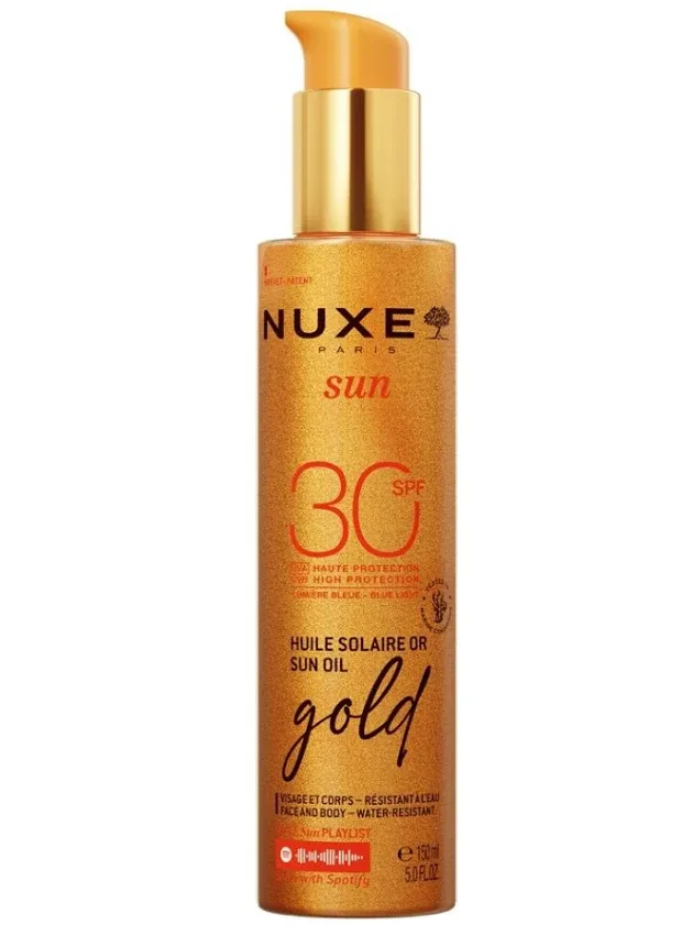 Nuxe Sun aizsargājoša eļļa no saules SPF30, 150 ml