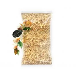 LAZDU RIEKSTI GRAUZDĒTI SMALCINĀTI 2-4MM 500G