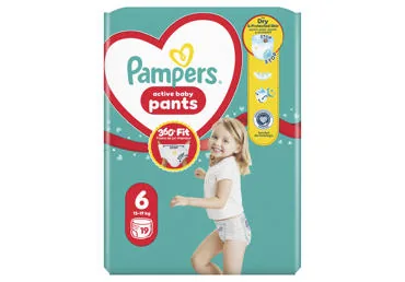 AUTIŅB.BIKSĪTES PAMPERS S6 16+ KG 19GAB.