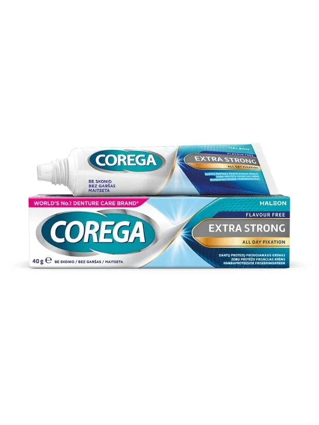 Corega Extra Strong krēms bez garšas, 40 g