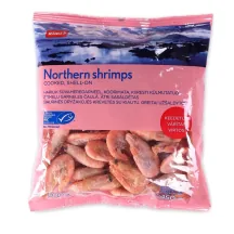 GARNELES NORTHLAND VĀRĪTAS AR ČAULU SALDĒTAS 90/120 MSC 500G/450G