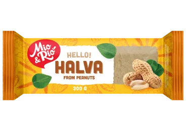 ZEMESRIEKSTU HALVA MIO&RIO 300G