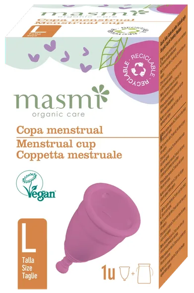 Masmi L menstruālā piltuve, 1 gab.