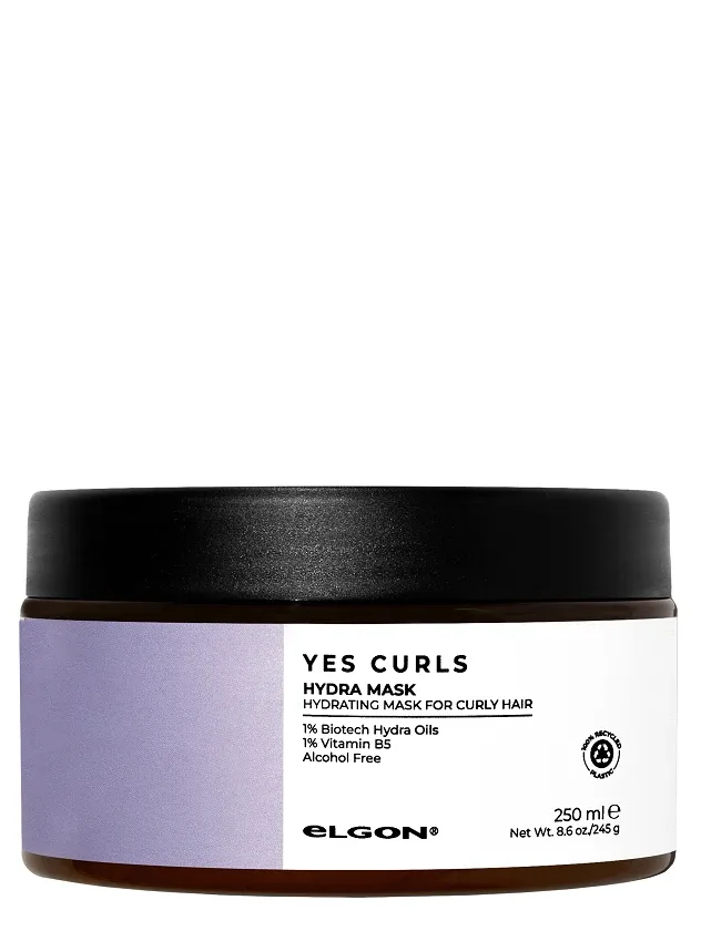 Elgon Yes Curls mitrinoša maska cirtainiem matiem, 250 ml