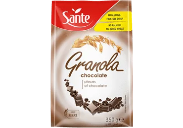 GRANOLA SANTE AR TUMŠO ŠOKOLĀDI 350G