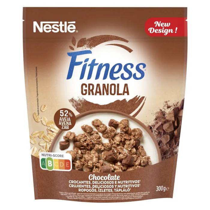 NESTLE FITNESS GRANOLA CHOCOLATE 300G