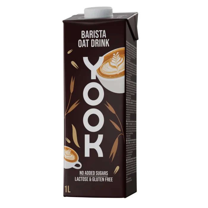 AUZU DZĒRIENS YOOK BARISTA BEZGLUTĒNA, VEGĀNISKS 1L