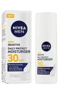 NIVEA MEN SENSITIVE DAILY PROTECT MITRINOŠS KRĒMS AR SPF30, 50ML