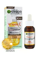 GARNIER VITAMIN C NAKTS SERUMS AR 10% TĪRU C VITAMĪNU, 30ML