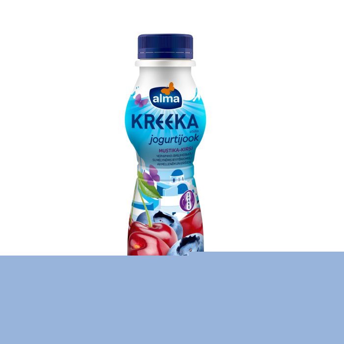 JOGURTA DZĒRIENS ALMA AR MELLENĒM UN ĶIRŠIEM 275G